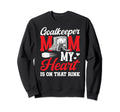 Proud Hockey Goalkeeper Mom Hockey Sweatshirt - Streetwear Style Unisex