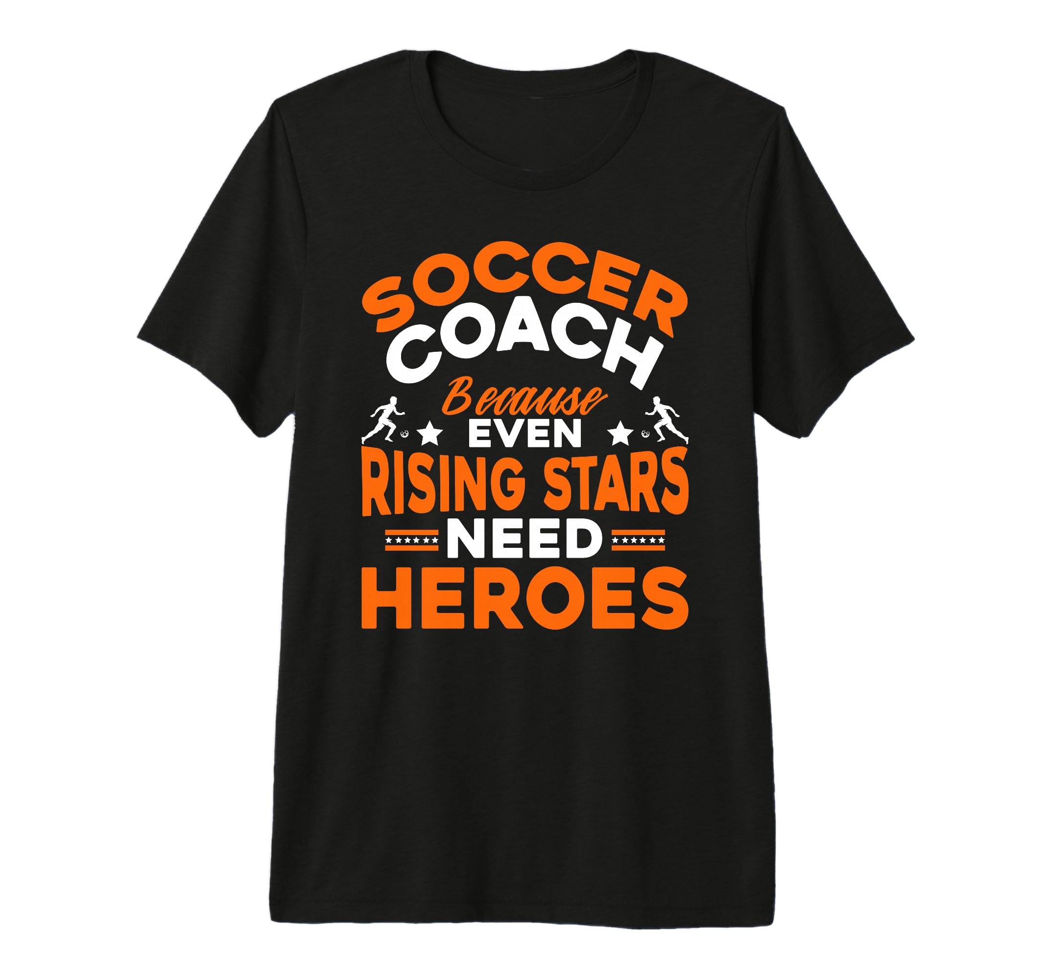 Mens Soccer Coaching Training T-Shirt - Casual Everyday Wear for Adults