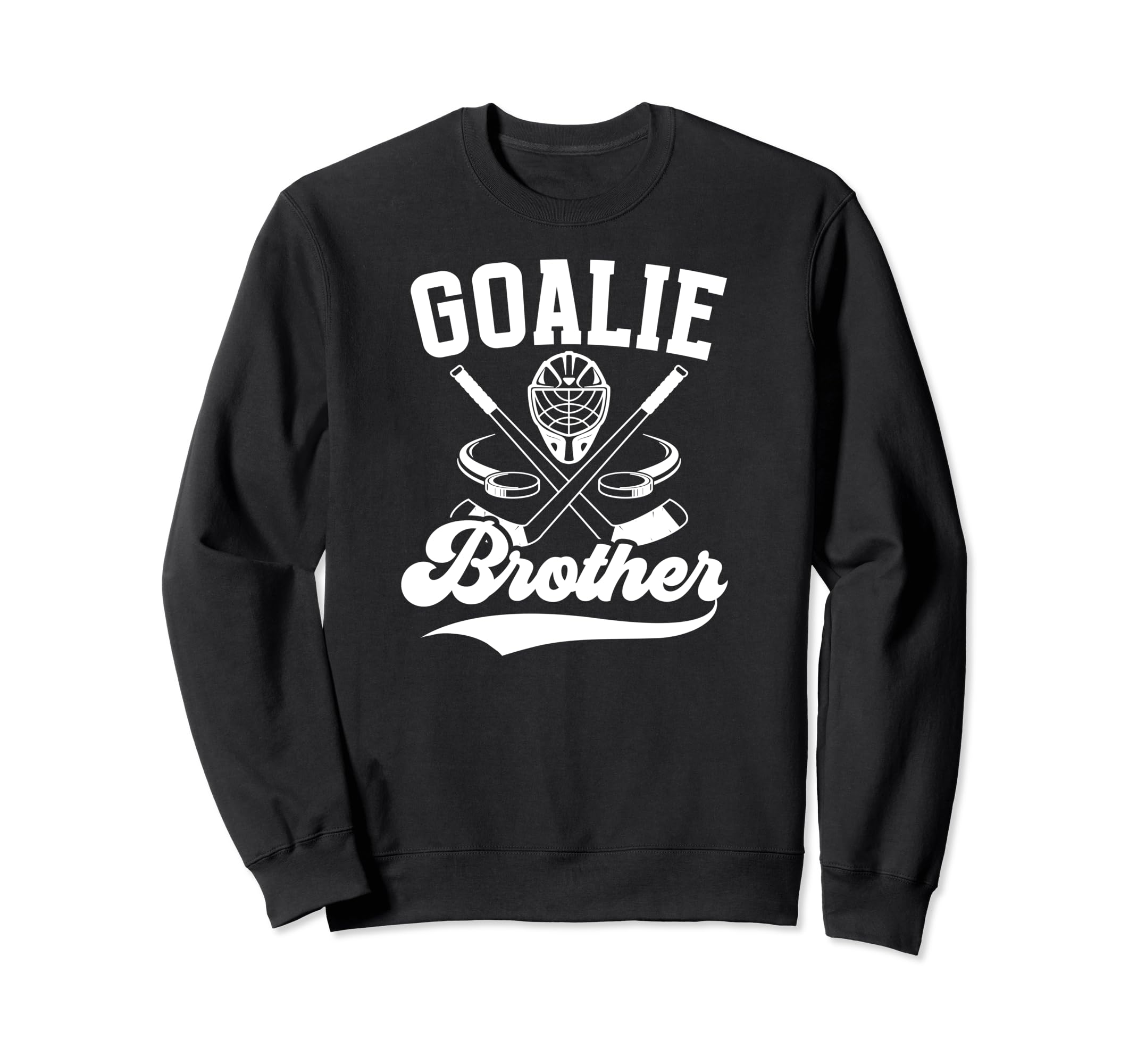 Ice Hockey Goalie Brother Hockey Sweatshirt - Streetwear Style Men Women