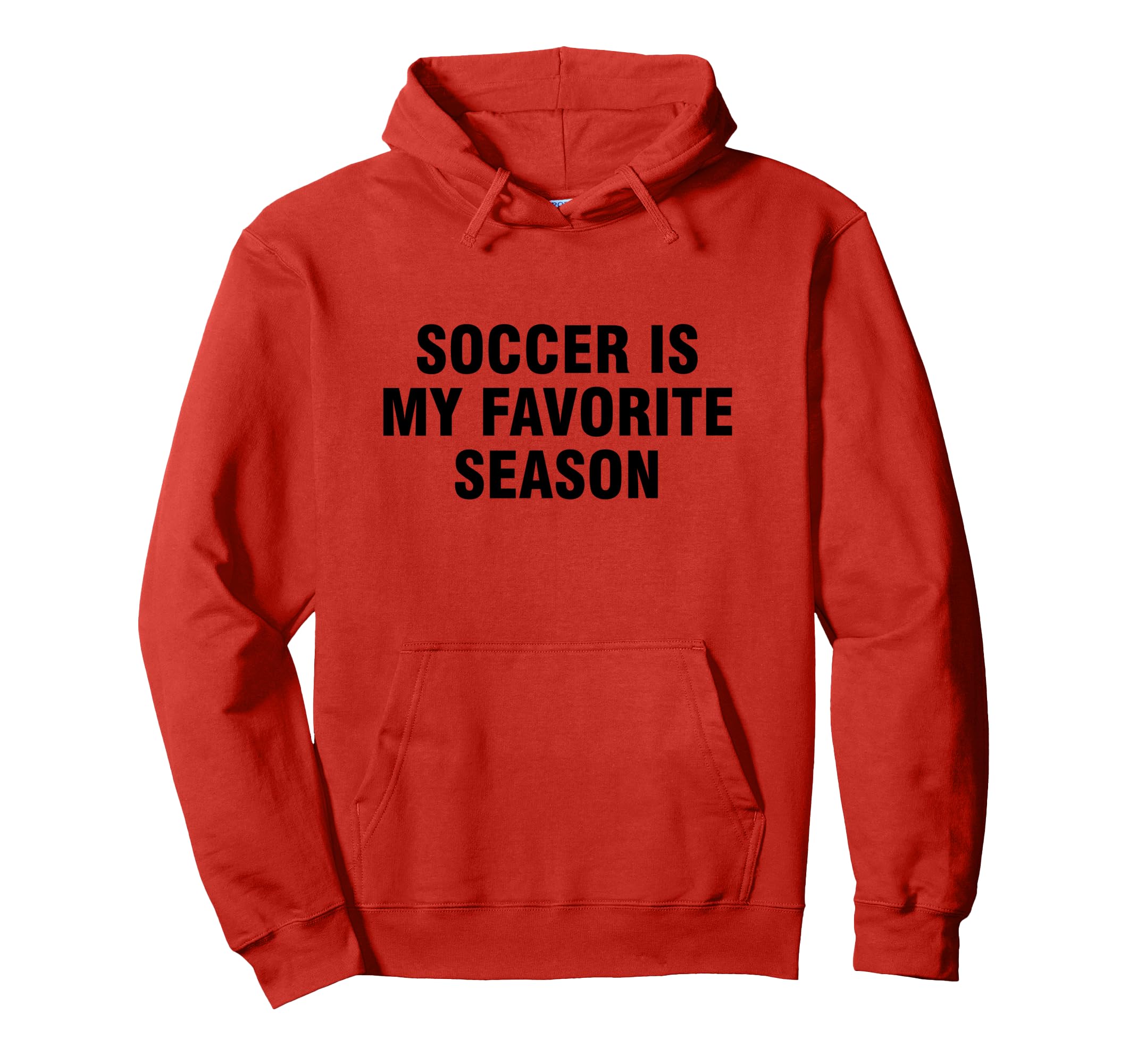 Soccer Is My Favorite Season Hoodie - Custom Art Print for Adults
