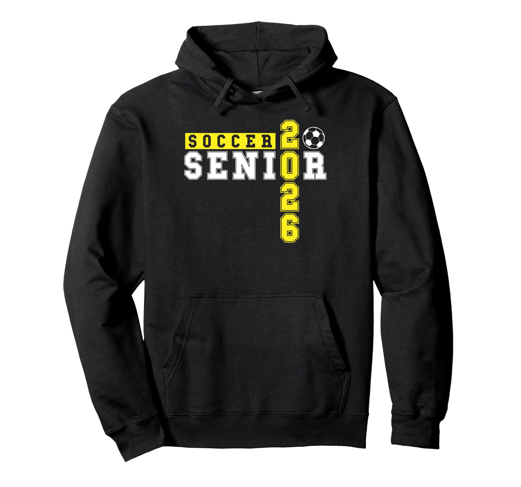 Soccer Senior Night Soccer Senior Hoodie - Minimalist Print for Adults