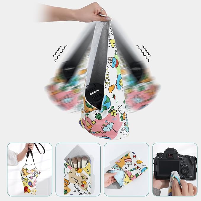 Cat Grooming Wrap, 2pcs [XL] Cat Restraint Wrap for Nail Clipping, Ear Cleaning, and Teeth Brushing, Self-Adherent, Anti-Bite, Anti-Scratch, Anti Scratch, Cow White+Yellow
