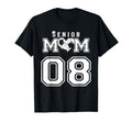 Proud Senior Soccer Mom Custom Jersey T-Shirt - Trendy Graphic for Adults