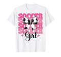 Womens Coquette Bow Ribbon Soccer Hoodie - Trendy Graphic for Adults