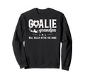 Funny Soccer Goalie Grandpa Sweatshirt - Streetwear Style for Adults