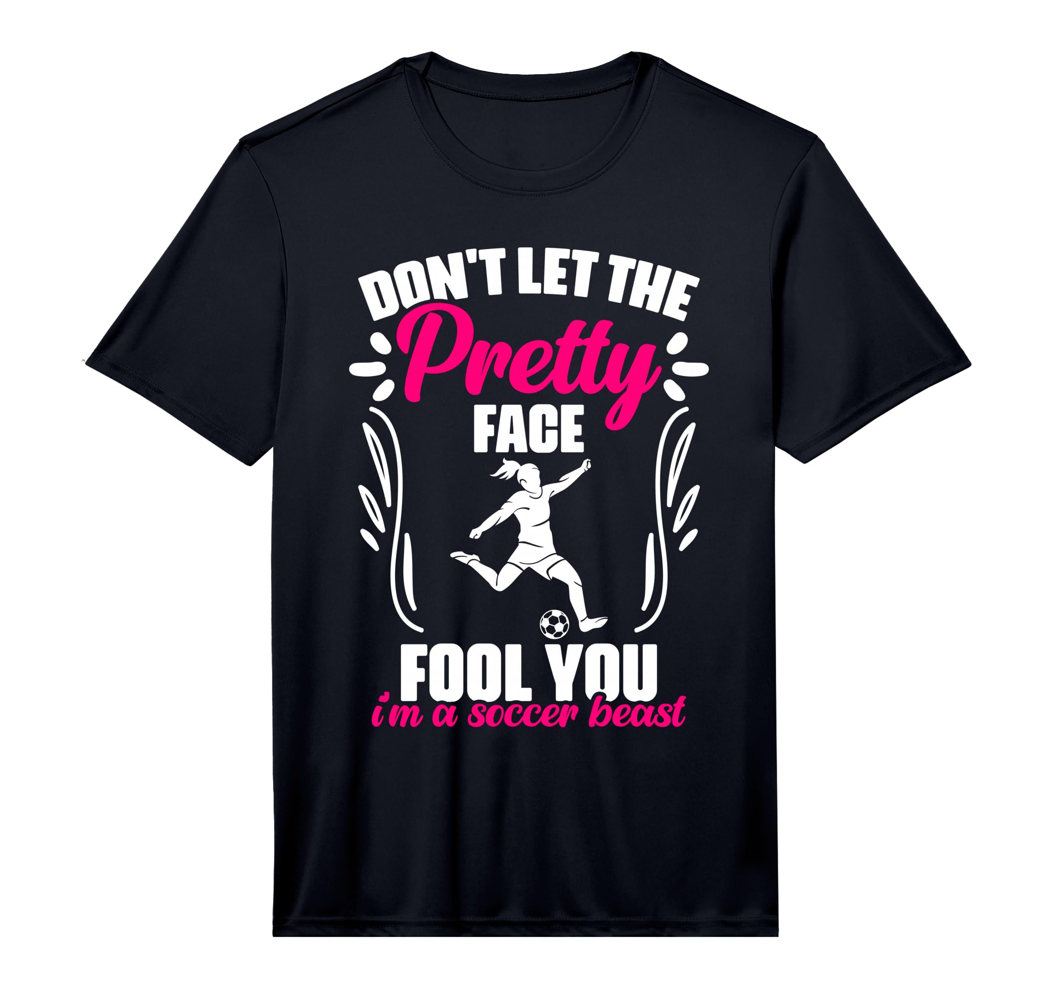 Mens Dont Let Pretty Face Fool You Im T-Shirt - Trendy Graphic for Adults