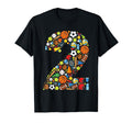 Number Two Sports Athletic Practice T-Shirt - Minimalist Print Unisex