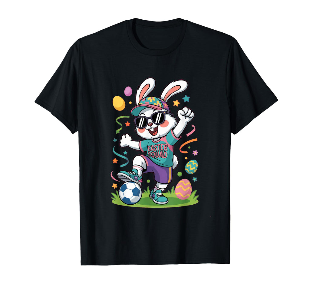 Soccer Player Sports Gift Easter T-Shirt - Minimalist Print Men Women