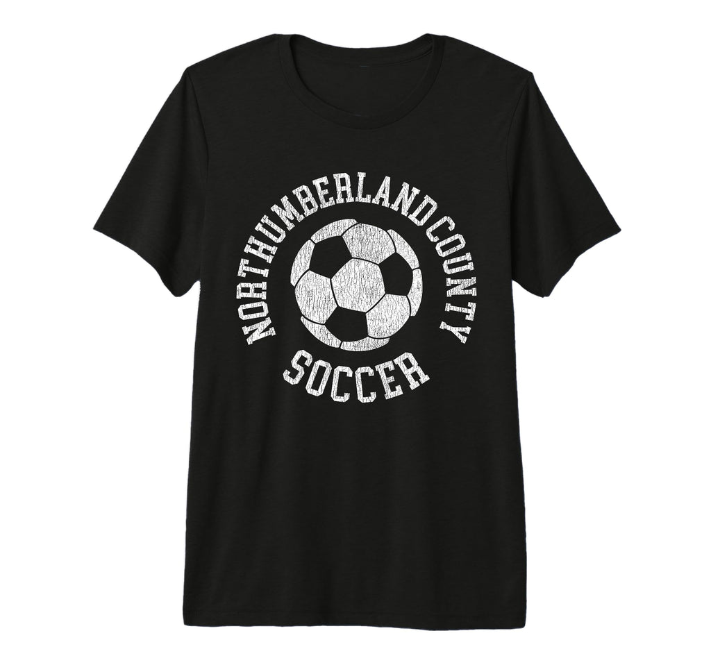 Northumberland County Soccer T-Shirt - Fun Novelty Design Unisex