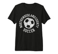 Northumberland County Soccer T-Shirt - Fun Novelty Design Unisex