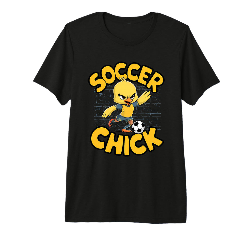 Soccer Chick Soccer Player Soccer Tri Blend T-Shirt - Trendy Graphic Unisex