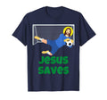Gift Soccer Goalie Football Fans T-Shirt - Minimalist Print for Adults