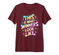 This Is What Winners Like Spirit T-Shirt - Fun Novelty Design for Adults