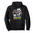 Earn Your Minutes Soccer Motivation Hoodie - Minimalist Print Unisex