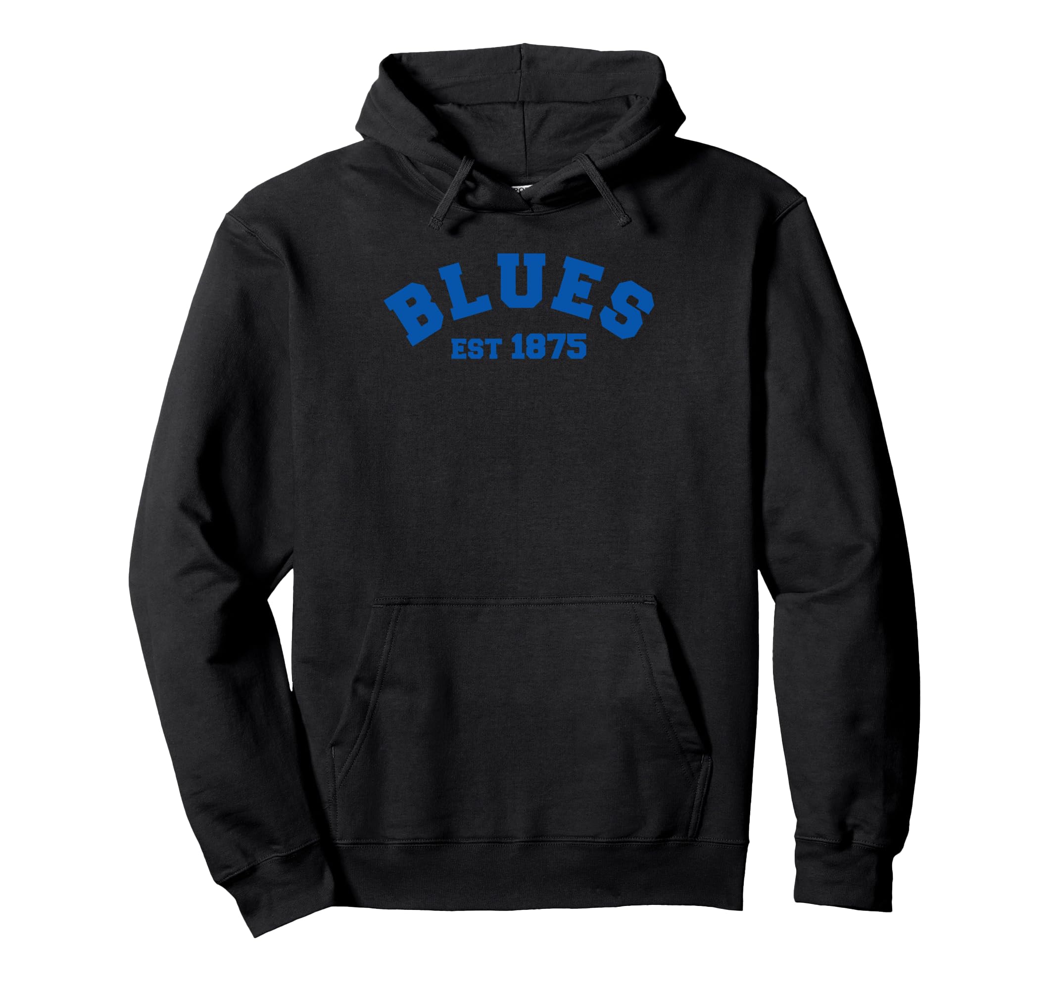 Blues Established 1875 Football Soccer Hoodie - Novelty Apparel for Adults