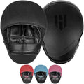 Hawk Sports Punching Mitts for Men, Women, & Kids, Leather Focus Mitts for Martial Arts & Boxing Training, Curved Punch Mitts for Karate, Kickboxing, Krav MAGA, Muay Thai & Taekwondo