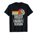 Soccer Is My Favorite Season Designs Sweatshirt - Unique Graphic Men Women