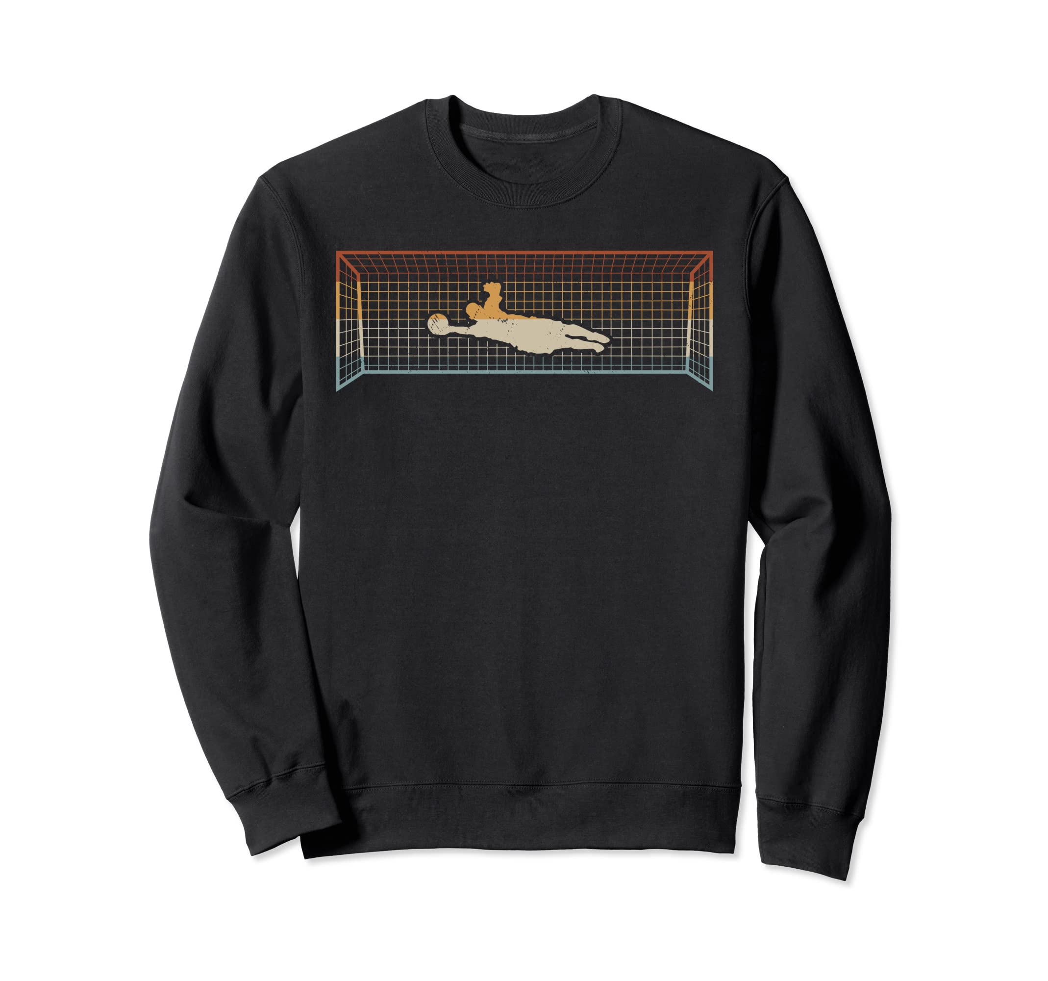 Soccer Goalie Soccer Sweatshirt - Aesthetic Graphic Unisex