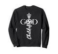 Religious Jesus Soccer Child God Sweatshirt - Trendy Graphic for Adults