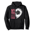 Soccer Goalie Heart I My Goal Is To Deny Hoodie - Unique Graphic Men Women