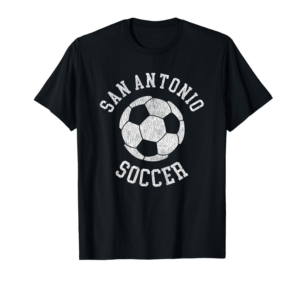 San Antonio Soccer Distressed 90S T-Shirt - Streetwear Style Men Women