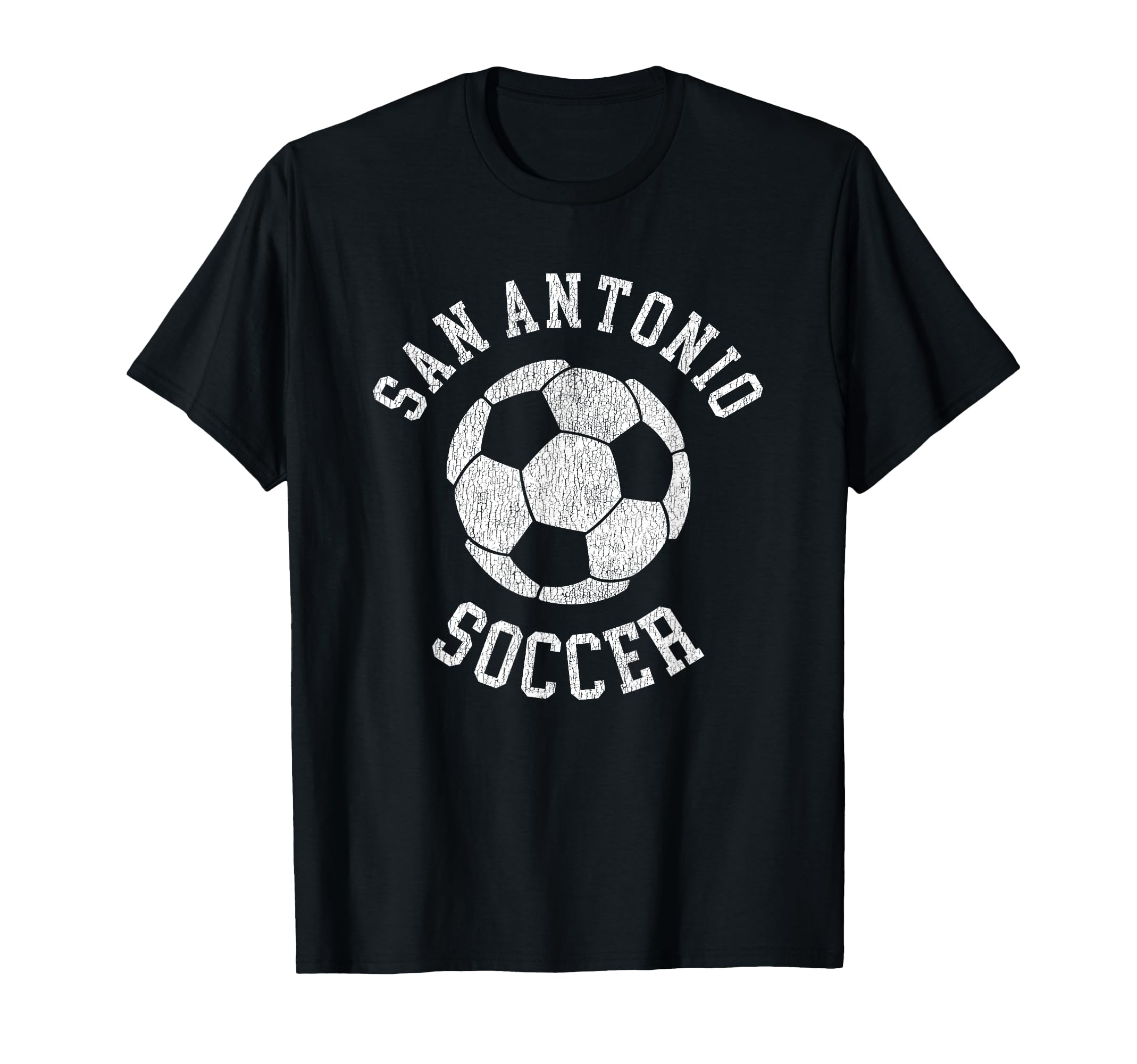 San Antonio Soccer Distressed 90S T-Shirt - Streetwear Style Men Women
