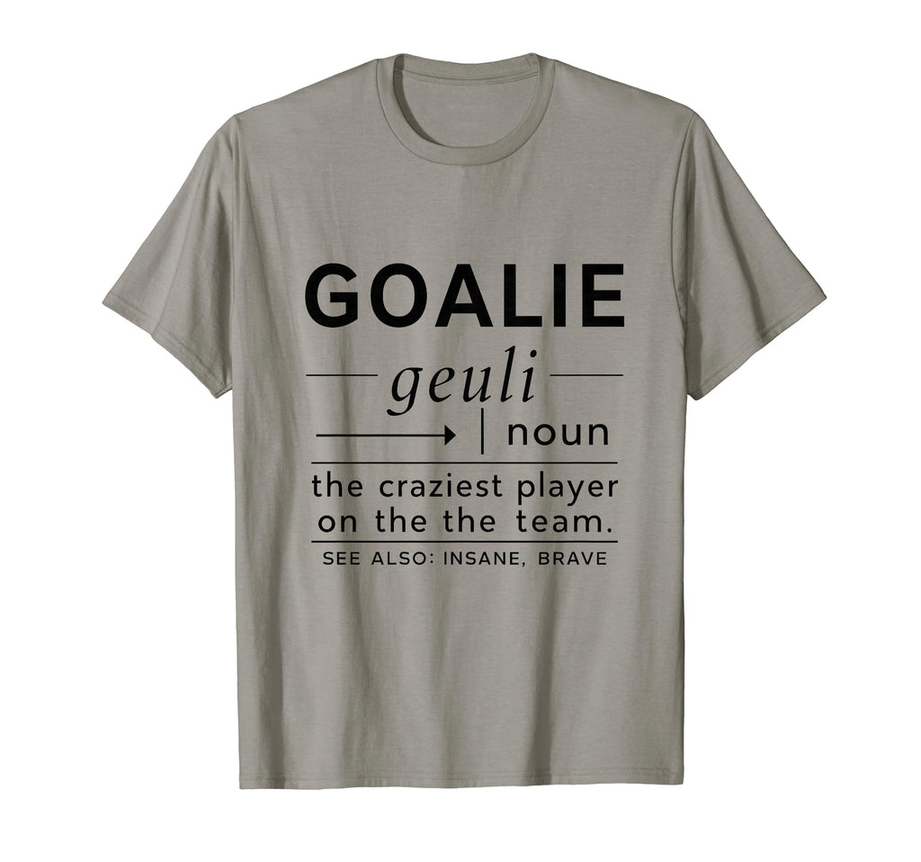 Funny Goalkeeper Definition T-Shirt - Casual Everyday Wear for Adults