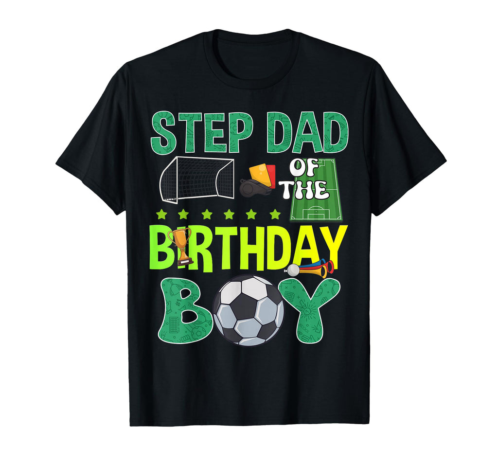 Soccer Goal Birthday Party Trophy Ball T-Shirt - Novelty Apparel Men Women