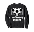 Football Goalkeeper Mum Heart Funny Sweatshirt - Trendy Graphic Men Women