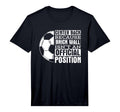 Center Back Brick Wall Position Sports T-Shirt - Novelty Apparel Unisex