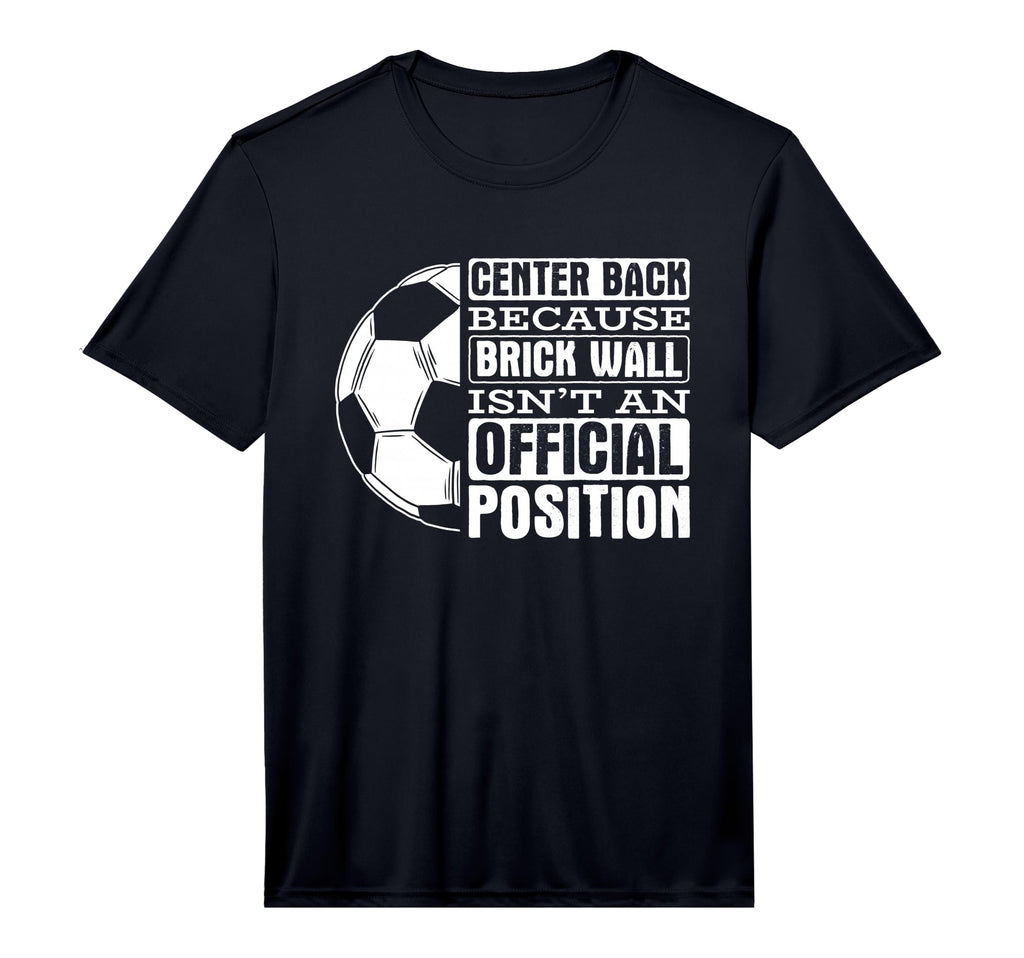 Center Back Brick Wall Position T-Shirt - Streetwear Style for Adults