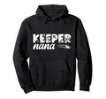Ice Hockey Keeper Nana Ice Hockey Goalie Hoodie - Minimalist Print Unisex