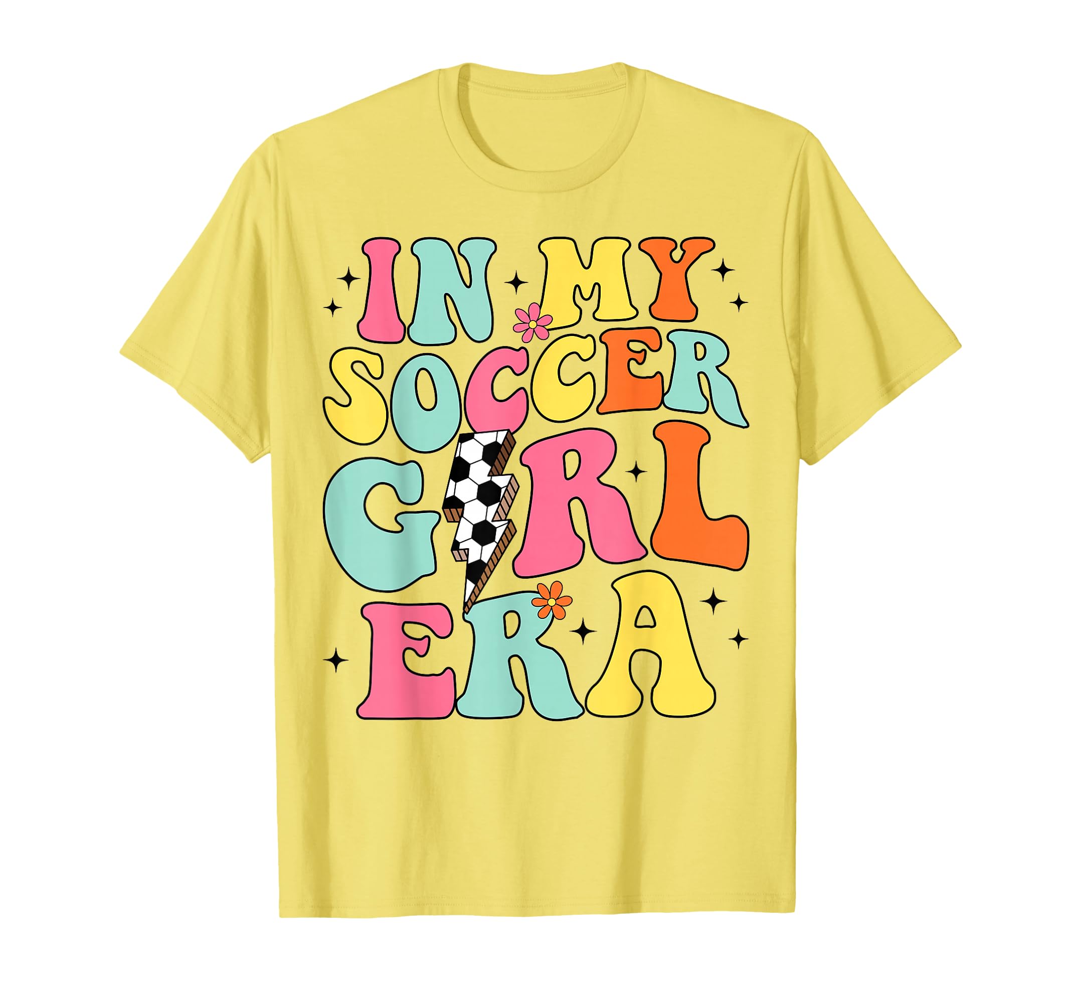 My Soccer Era Groovy Soccer T-Shirt - Trendy Graphic Men Women