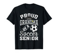 Proud Grandma Soccer Senior Class T-Shirt - Fun Novelty Design Men Women