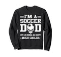 Im Soccer Dad Skull Softball Sweatshirt - Streetwear Style for Adults