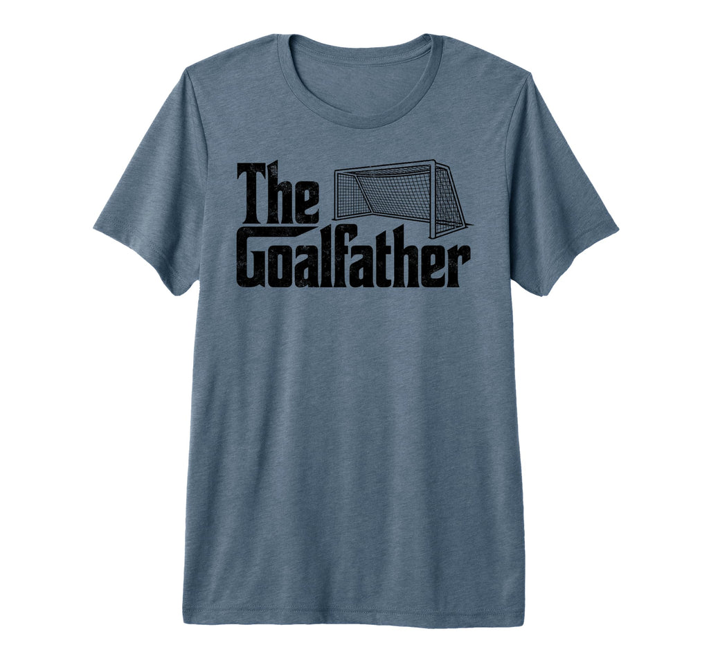 Goalfather Soccer Goalie Goalkeeper T-Shirt - Novelty Apparel Unisex