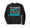 Proud Water Polo Goalie Aunt Water Polo Sweatshirt - Unique Graphic Unisex