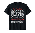 My Favorite Soccer Player Calls Me T-Shirt - Graphic Print Unisex