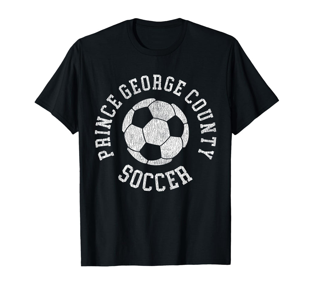 Prince George County Soccer T-Shirt - Custom Art Print Men Women