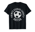 Prince George County Soccer T-Shirt - Custom Art Print Men Women
