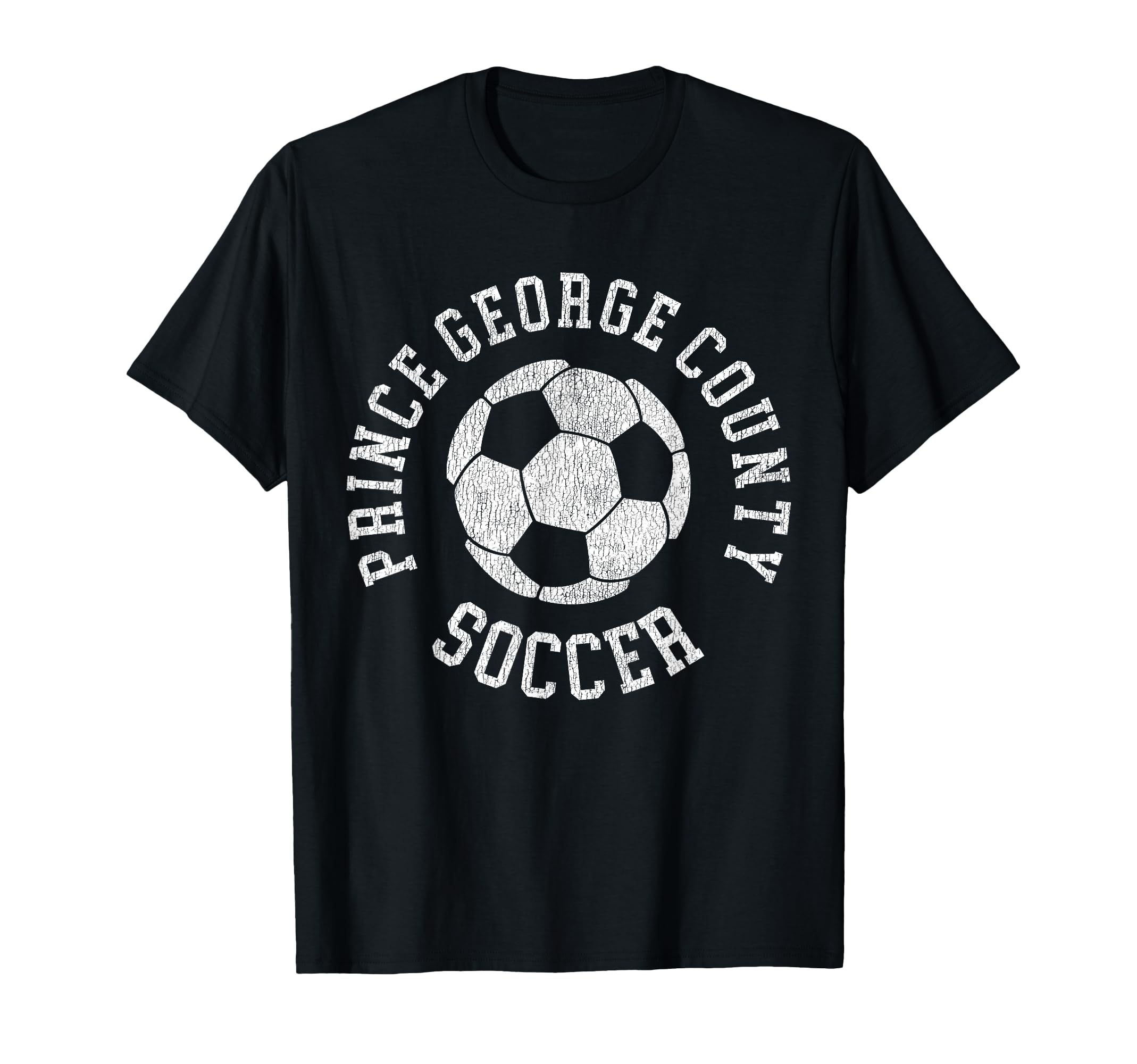 Prince George County Soccer T-Shirt - Custom Art Print Men Women