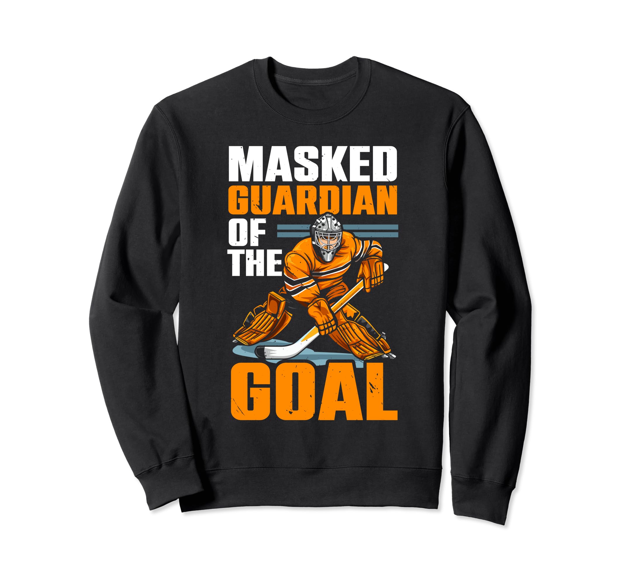 Ice Hockey Goalie Goaltender Sweatshirt - Streetwear Style for Adults