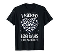 100 Days School Soccer Heart Love T-Shirt - Minimalist Print Men Women