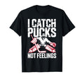 Funny Ice Hockey Goalkeeper Goalie T-Shirt - Novelty Apparel for Adults