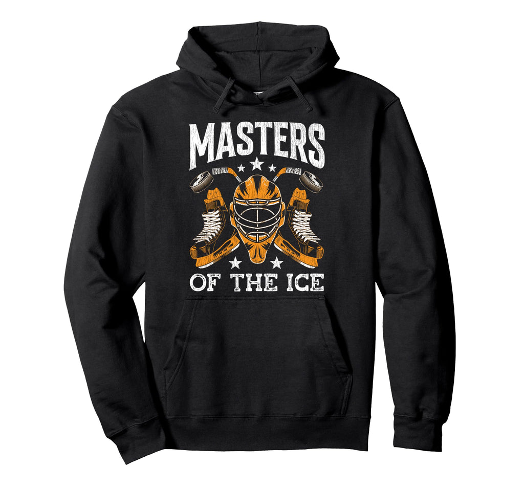 Ice Hockey Goalie Goalkeeper Masters Ice Hoodie - Graphic Print for Adults