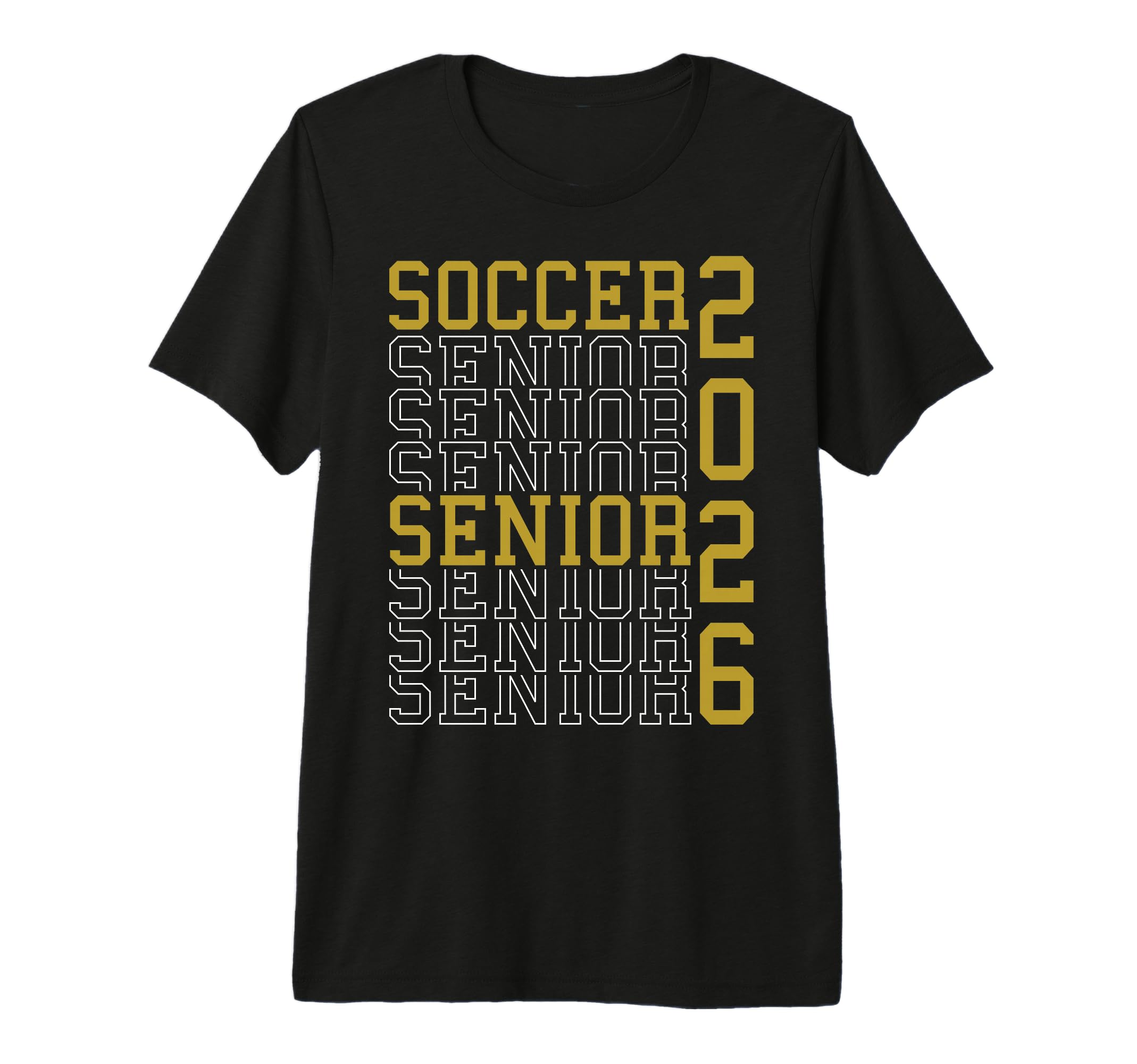 Soccer Senior Night Soccer Senior 2026 T-Shirt - Minimalist Print Unisex