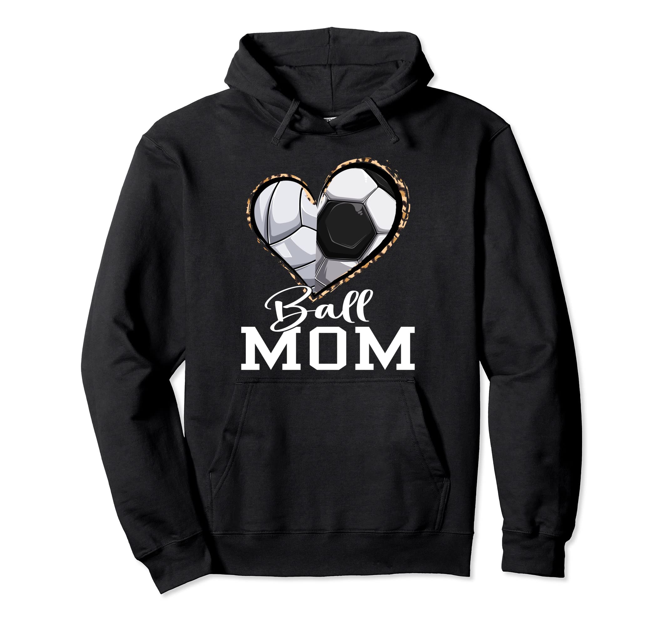 Volleyball Soccer Volleyball Ball Mom Hoodie - Aesthetic Graphic Men Women