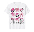 Soccer Player Soccer Coquette Bow T-Shirt - Novelty Apparel for Adults