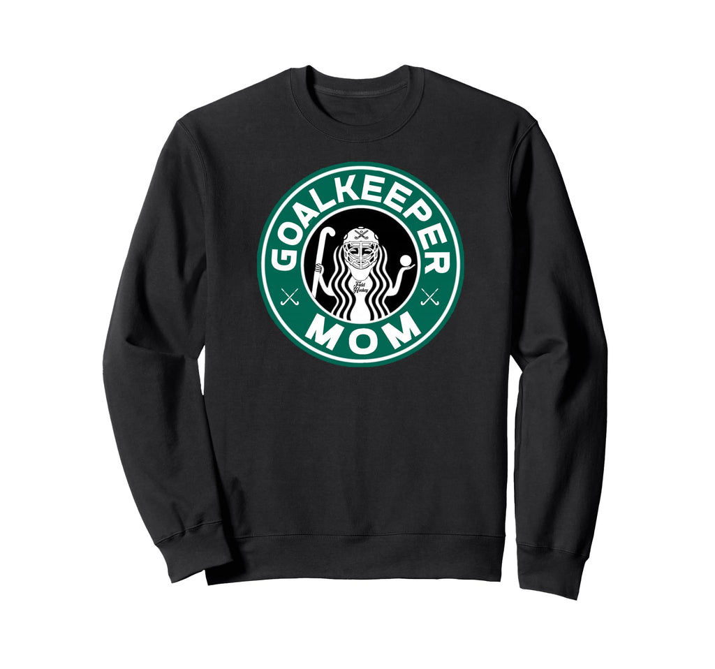 Field Hockey Goalkeeper Mom Mother Sweatshirt - Graphic Print for Adults