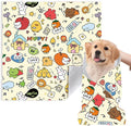 Cat Grooming Wrap, [XXL] Cat Restraint Wrap for Nail Clipping, Ear Cleaning, and Teeth Brushing, Self-Adherent, Anti-Bite, Anti-Scratch, Anti Scratch